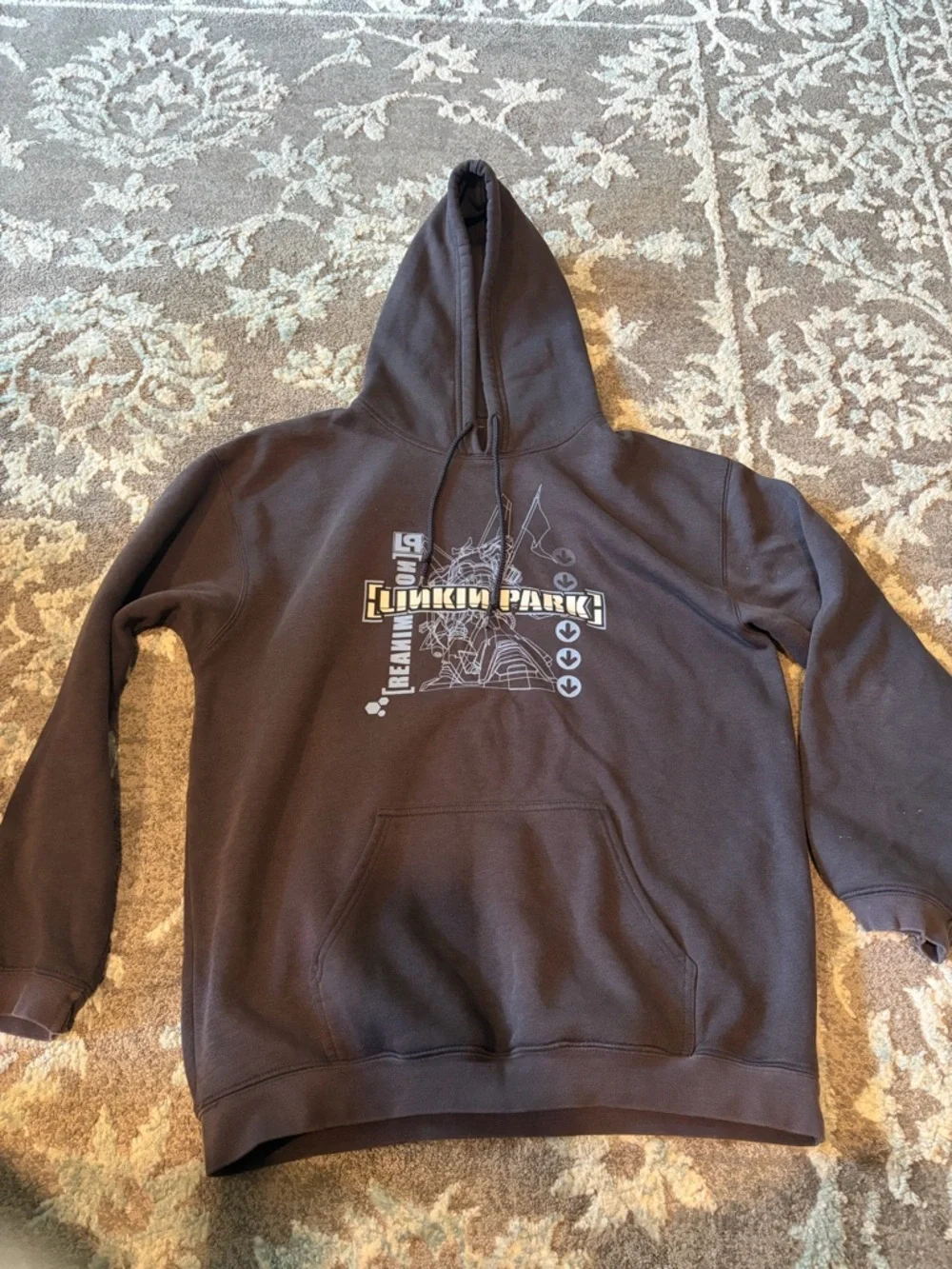 Vintage 2002 Linkin Park Reanimation Hoodie Size L